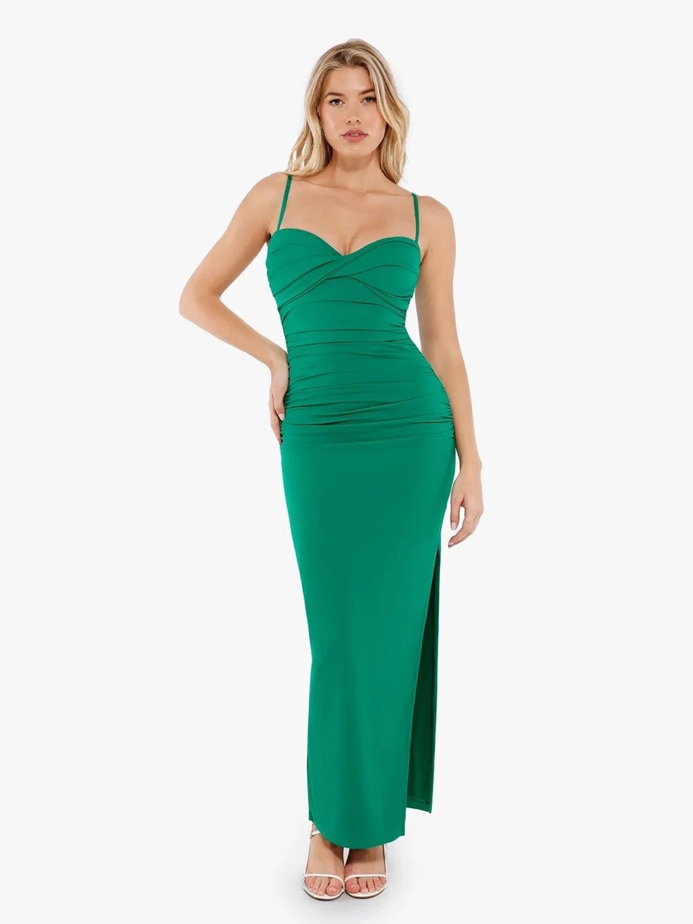 Poppilush green dress